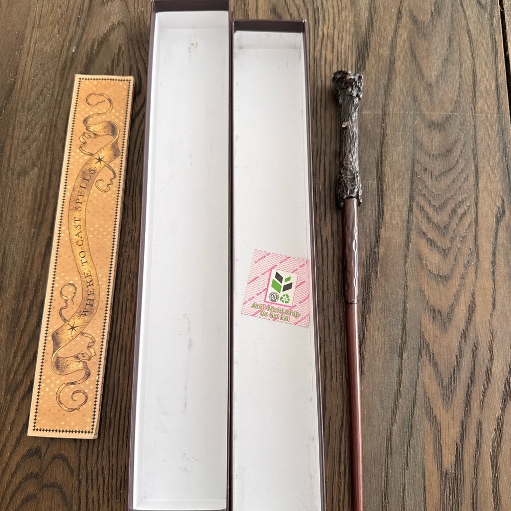 Enchanting Brown Wizard Wand for Kids